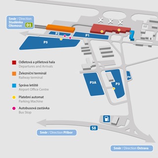 Parking map